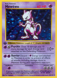 Mewtwo #10 Mewtwo - Base - #10 - Pokemon TCG card