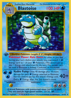 Blastoise - Base - #2 - Pokemon TCG card