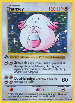 Chansey #3 Chansey - Base - #3 - Pokemon TCG card