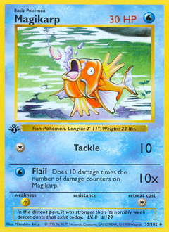 Magikarp #35 Magikarp - Base - #35 - Pokemon TCG card