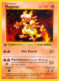 Magmar #36 Magmar - Base - #36 - Pokemon TCG card