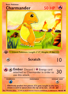 Charmander #46 Charmander - Base - #46 - Pokemon TCG card