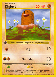 Diglett - Base - #47 - Pokemon TCG card