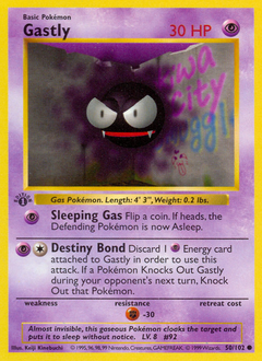 Gastly #50 Gastly - Base - #50 - Pokemon TCG card