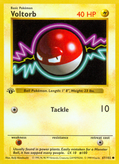 Voltorb #67 Voltorb - Base - #67 - Pokemon TCG card