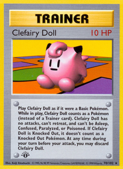 Clefairy Doll - Base - #70 - Pokemon TCG card