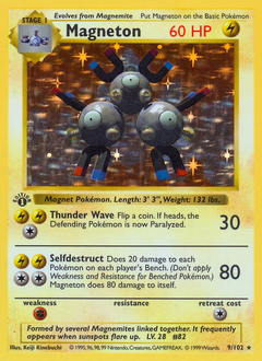 Magneton #9 Magneton - Base - #9 - Pokemon TCG card