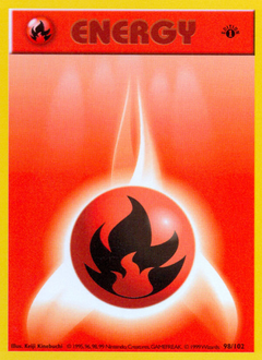 Fire Energy - Base - #98 - Pokemon TCG card