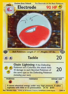 Electrode #2 Electrode - Jungle - #2 - Pokemon TCG card