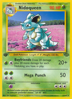 Nidoqueen #23 Nidoqueen - Jungle - #23 - Pokemon TCG card
