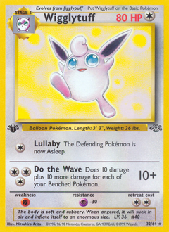 Wigglytuff - Jungle - #32 - Pokemon TCG card