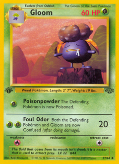 Gloom - Jungle - #37 - Pokemon TCG card