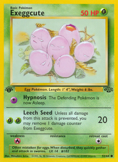 Exeggcute - Jungle - #52 - Pokemon TCG card
