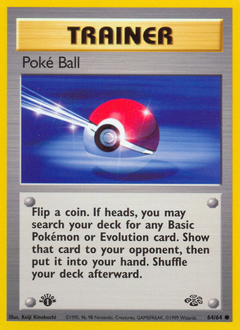 Poké Ball - Jungle - #64 - Pokemon TCG card