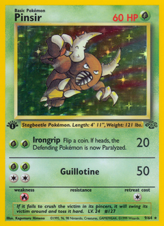 Pinsir #9 Pinsir - Jungle - #9 - Pokemon TCG card