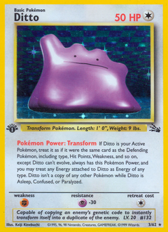 Ditto #3 Ditto - Fossil - #3 - Pokemon TCG card