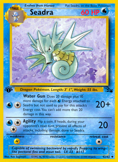 Seadra #42 Seadra - Fossil - #42 - Pokemon TCG card