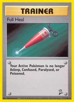 Full Heal - Base Set 2 - #111 - Pokemon TCG card