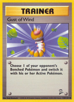 Gust of Wind - Base Set 2 - #120 - Pokemon TCG card