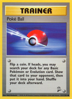 Poké Ball - Base Set 2 - #121 - Pokemon TCG card