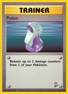 Potion - Base Set 2 - #122 - Pokemon TCG card