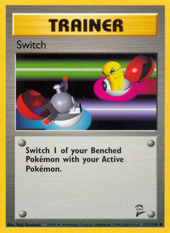 Switch - Base Set 2 - #123 - Pokemon TCG card