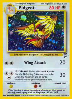 Pidgeot #14 Pidgeot - Base Set 2 - #14 - Pokemon TCG card