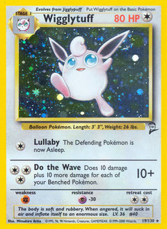 Wigglytuff - Base Set 2 - #19 - Pokemon TCG card