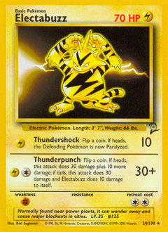 Electabuzz #24 Electabuzz - Base Set 2 - #24 - Pokemon TCG card
