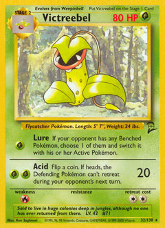 Victreebel #32 Victreebel - Base Set 2 - #32 - Pokemon TCG card