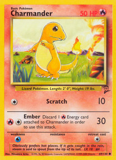 Charmander #69 Charmander - Base Set 2 - #69 - Pokemon TCG card