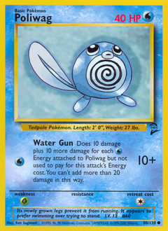 Poliwag #88 Poliwag - Base Set 2 - #88 - Pokemon TCG card