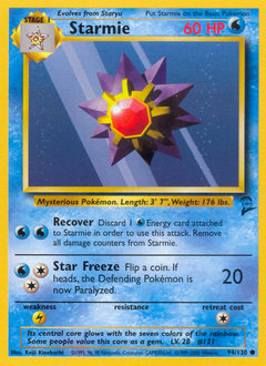 Starmie - Base Set 2 - #94 - Pokemon TCG card