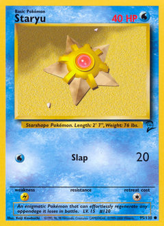 Staryu - Base Set 2 - #95 - Pokemon TCG card