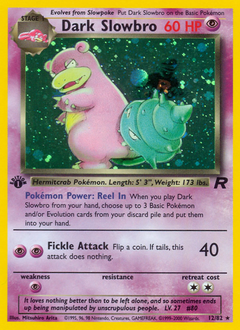 Dark Slowbro - Team Rocket - #12 - Pokemon TCG card