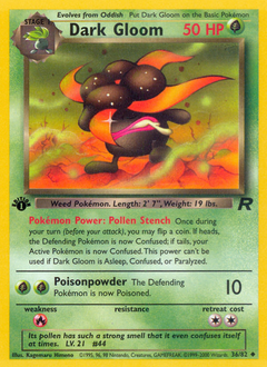 Dark Gloom - Team Rocket - #36 - Pokemon TCG card