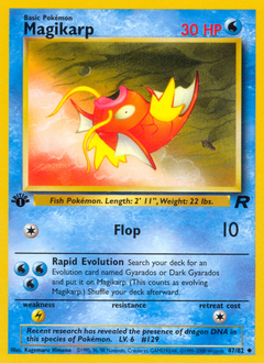 Magikarp #47 Magikarp - Team Rocket - #47 - Pokemon TCG card