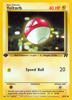 Voltorb - Team Rocket - #69 - Pokemon TCG card