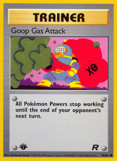 Goop Gas Attack - Team Rocket - #78 - Pokemon TCG card