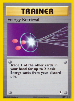 Energy Retrieval - Legendary Collection - #107 - Pokemon TCG card