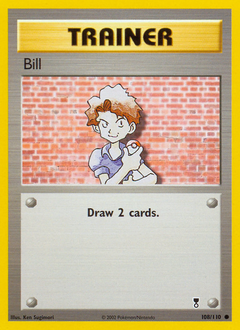 Bill - Legendary Collection - #108 - Pokemon TCG card