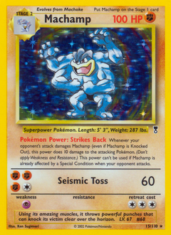 Machamp - Legendary Collection - #15 - Pokemon TCG card