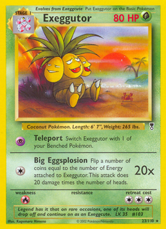 Exeggutor #23 Exeggutor - Legendary Collection - #23 - Pokemon TCG card