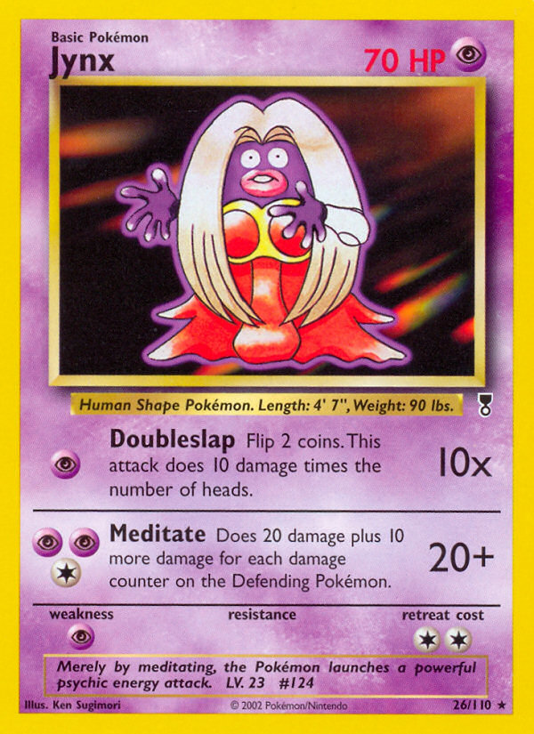 Jynx - Legendary Collection - #26 - Pokemon TCG card