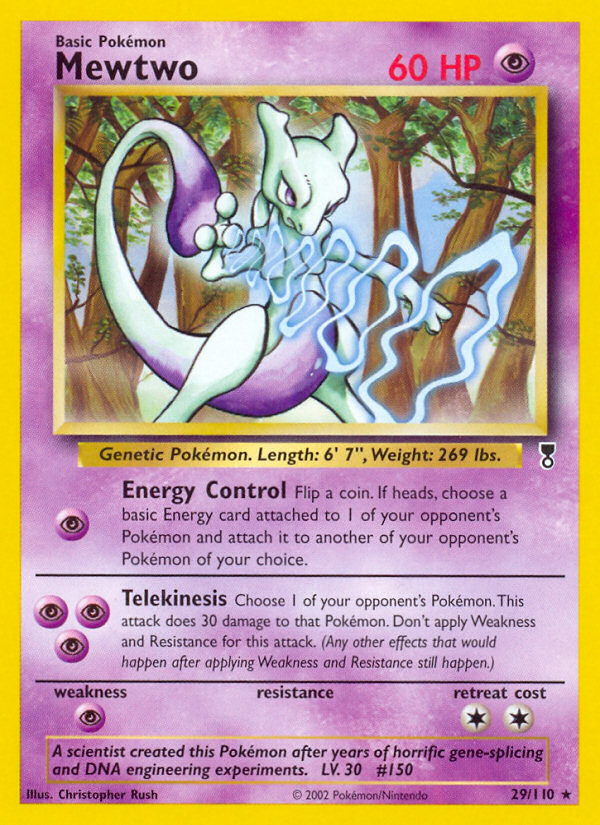 Mewtwo - Legendary Collection - #29 - Pokemon TCG card
