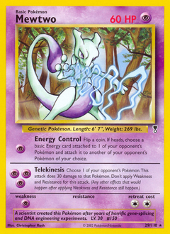 Mewtwo #29 Mewtwo - Legendary Collection - #29 - Pokemon TCG card