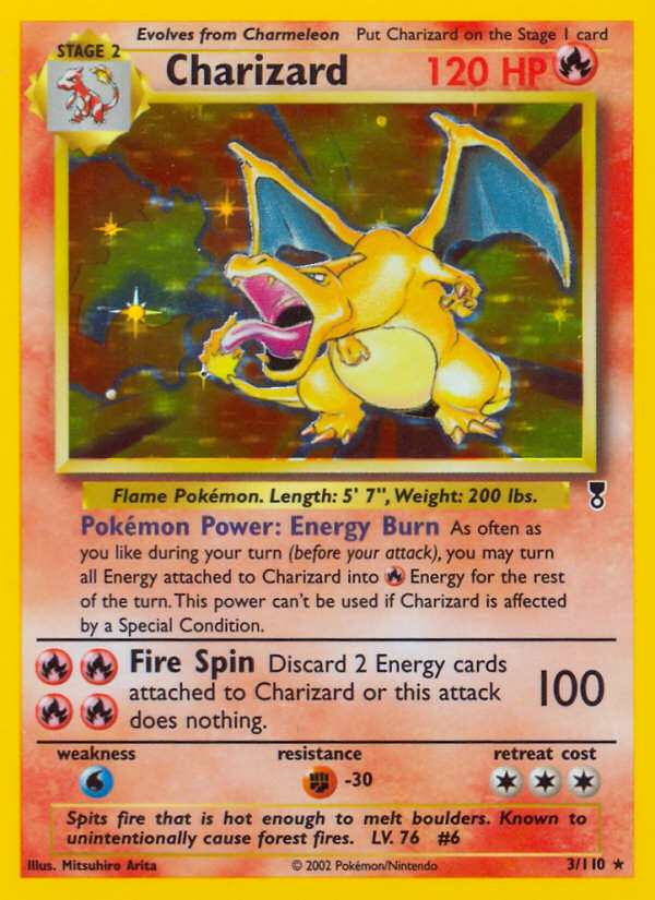 Charizard - Legendary Collection - #3 - Pokemon TCG card