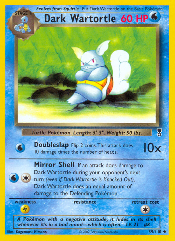 Dark Wartortle - Legendary Collection - #39 - Pokemon TCG card