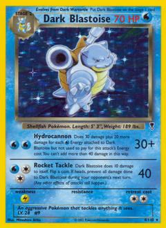 Dark Blastoise #4 Dark Blastoise - Legendary Collection - #4 - Pokemon TCG card