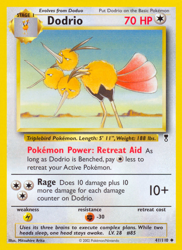 Dodrio - Legendary Collection - #41 - Pokemon TCG card